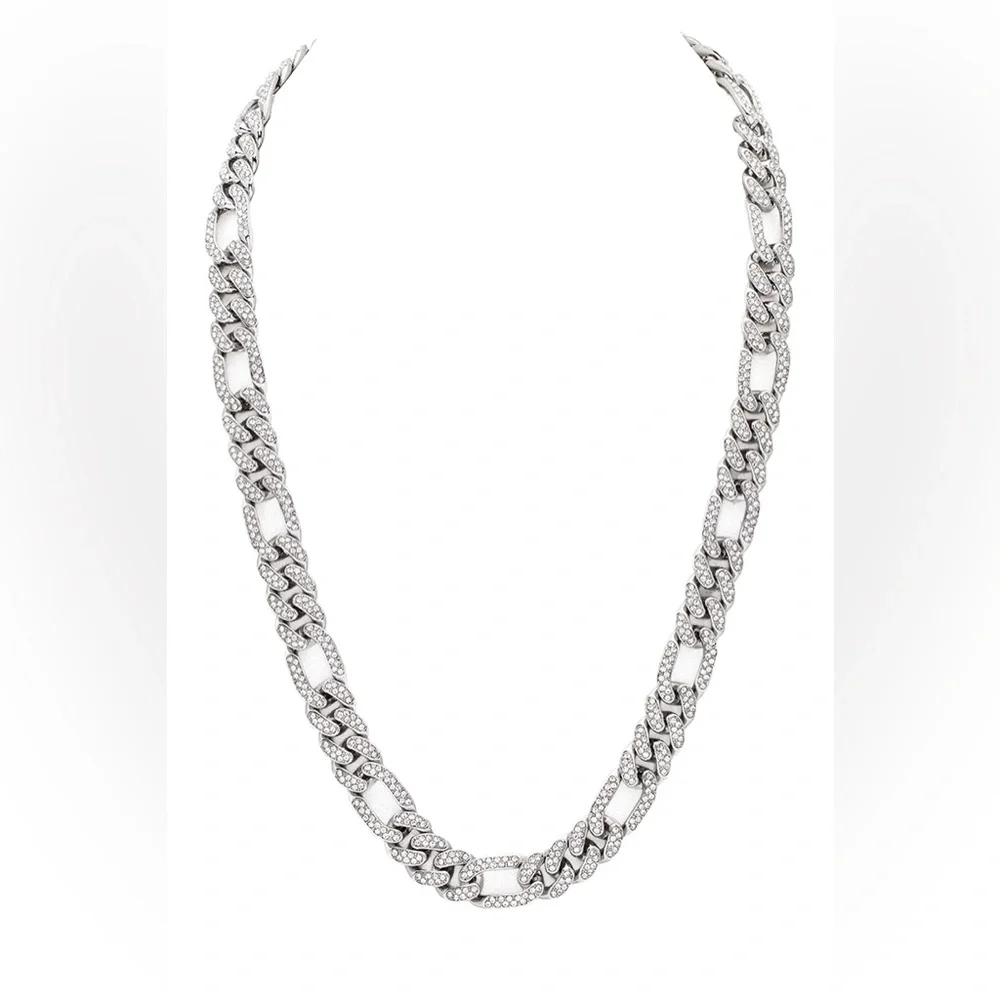 24” Men’s Bling Cuban Necklace